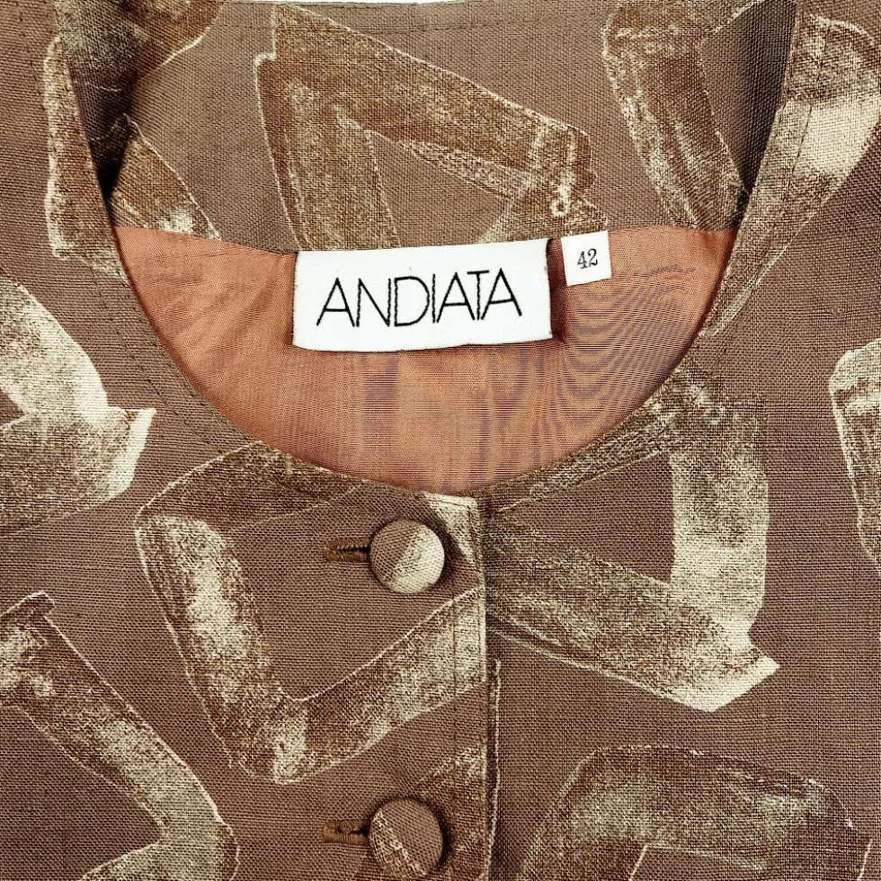 Andiata vintage pellavajakku koko 42