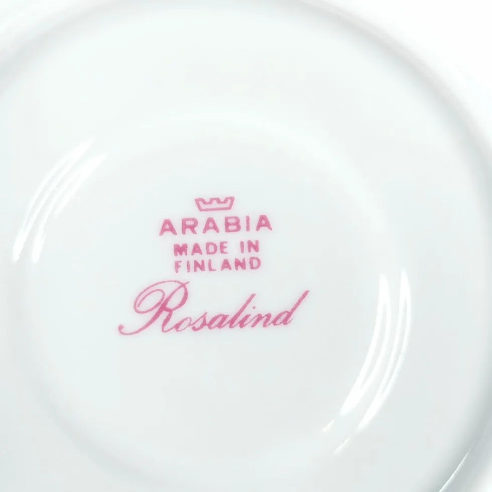 Arabia Rosalind kahvikuppisetti 6 osaa