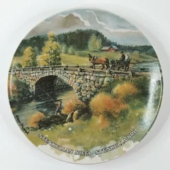 Arabia seinälautanen Stenkullan silta 19.7 cm