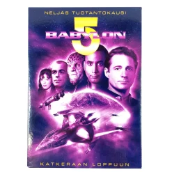 Babylon 5 -Katkeraan loppuun Neljäs tuotantokausi DVD boxi