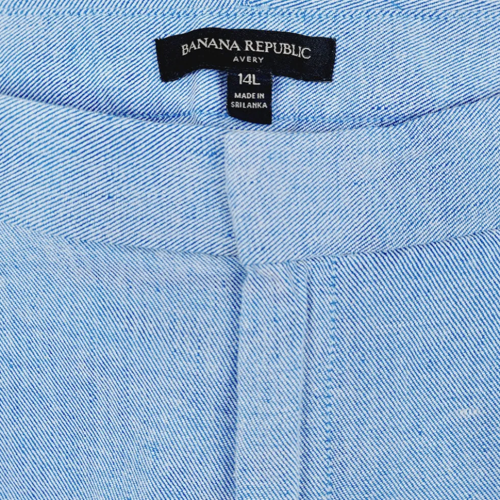 Banana Republic Avery pellavasekoitehousut koko 46