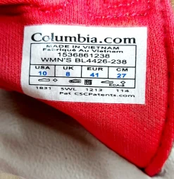 Columbia varvaslenkkisandaalit koko 41