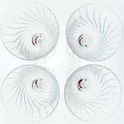 Cristal D'Arques kierrekuvioidut viinilasit 4 kpl