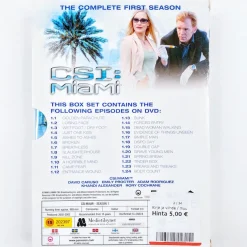 CSI: Miami The Complete First Season 6DVD