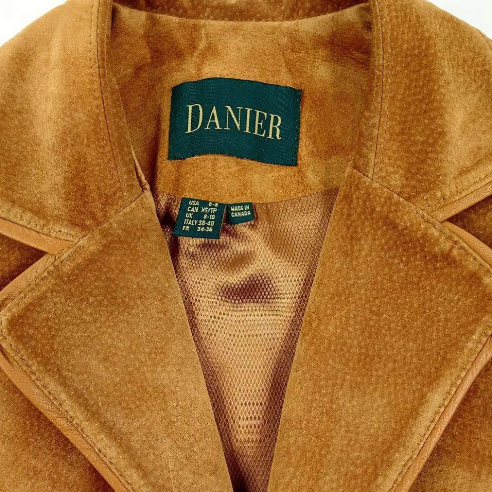 Danier mokkanahkatakki koko 38
