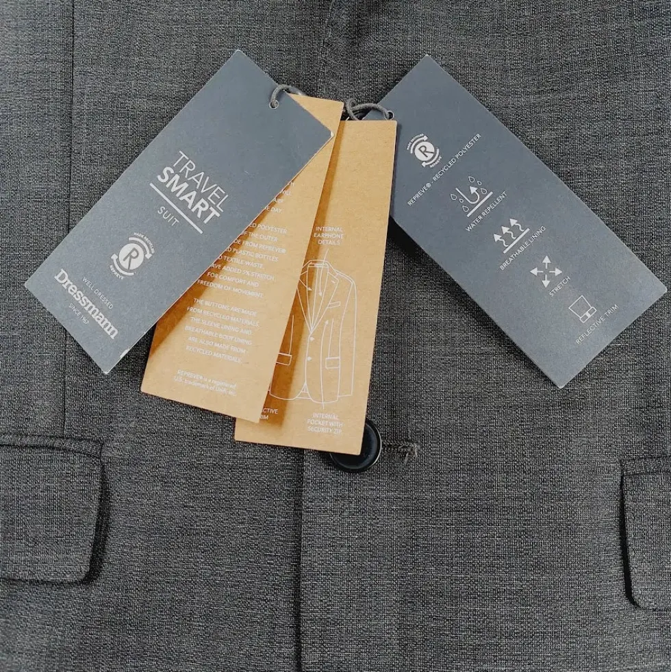 Dressmann Travel Smart pikkutakki koko 48
