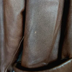 FinLed Finnish Leather Design vintage nahkatakki koko M