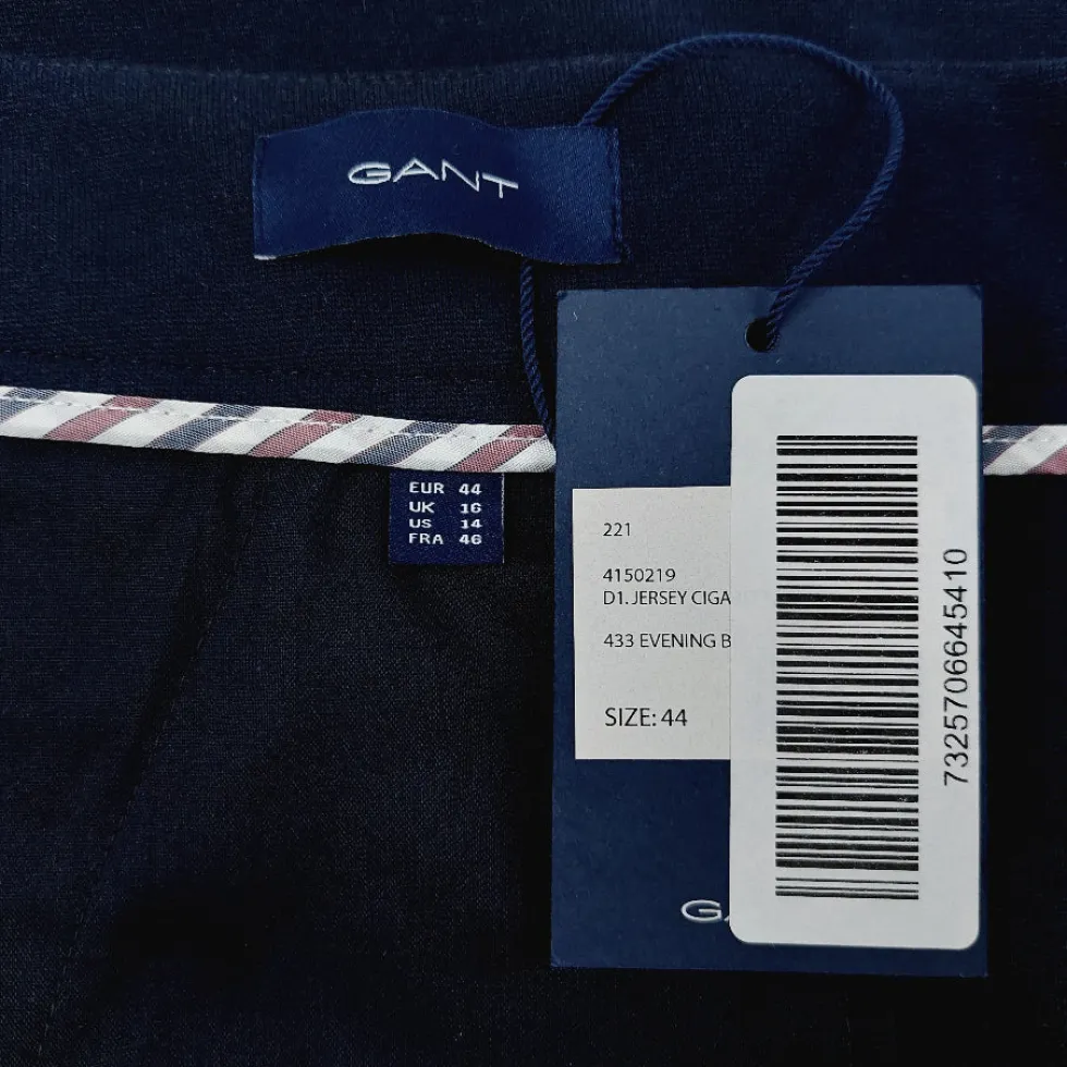 Gant Jersey Cigarette housut koko 44