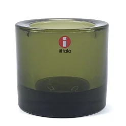 Iittala / Marimekko -Kivi tuikkulyhty metsänvihreä