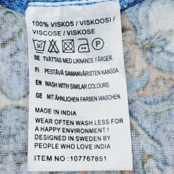 Indiska trikoomekko koko L