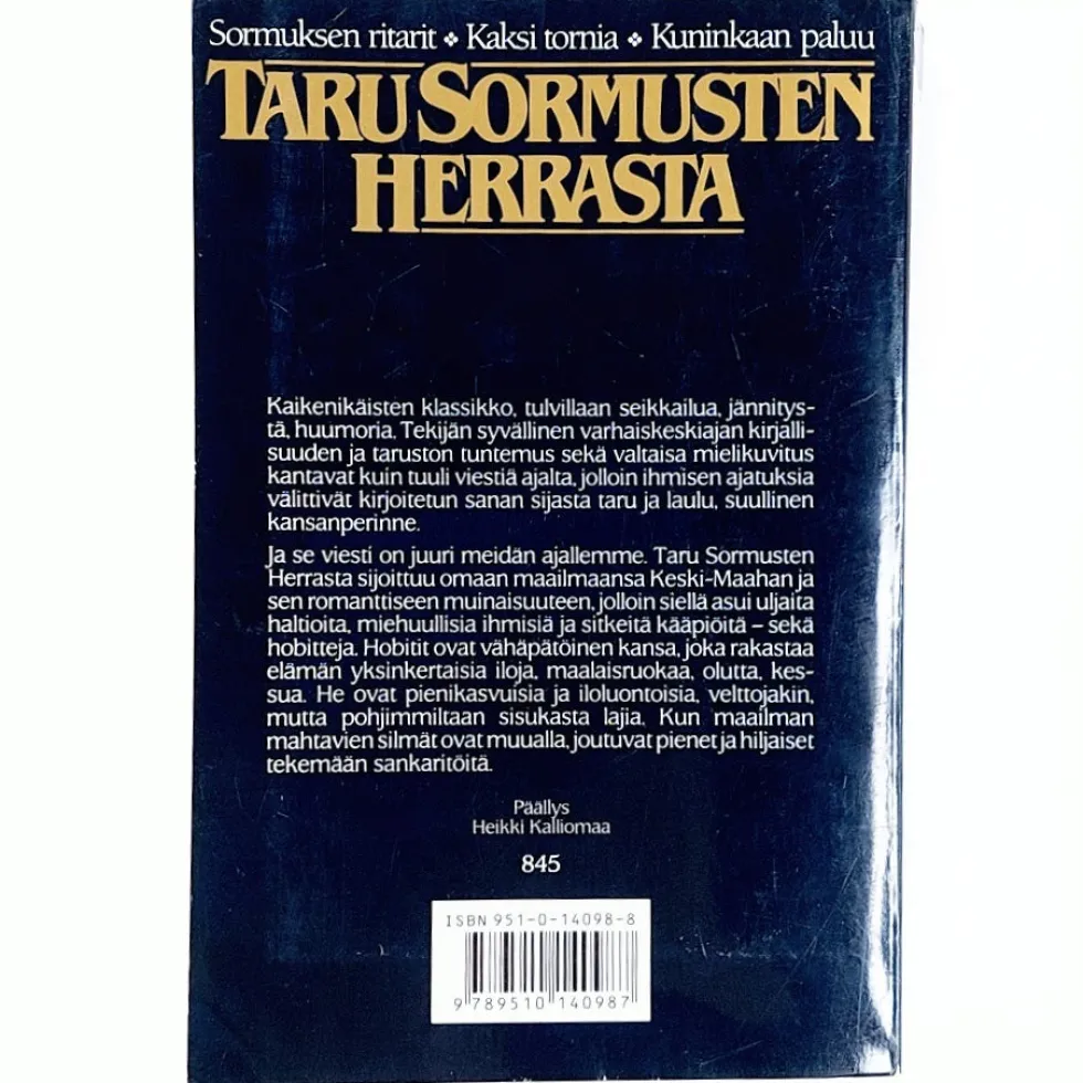 J. R. R. Tolkien: Taru Sormusten Herrasta trilogia
