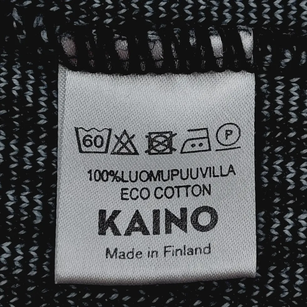 Kaino puuvillaneuletunika koko M