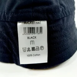 Kiddow Bucket Hat Black Lasten koko M