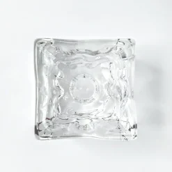Lasinen kynttilänjalka 2 kpl