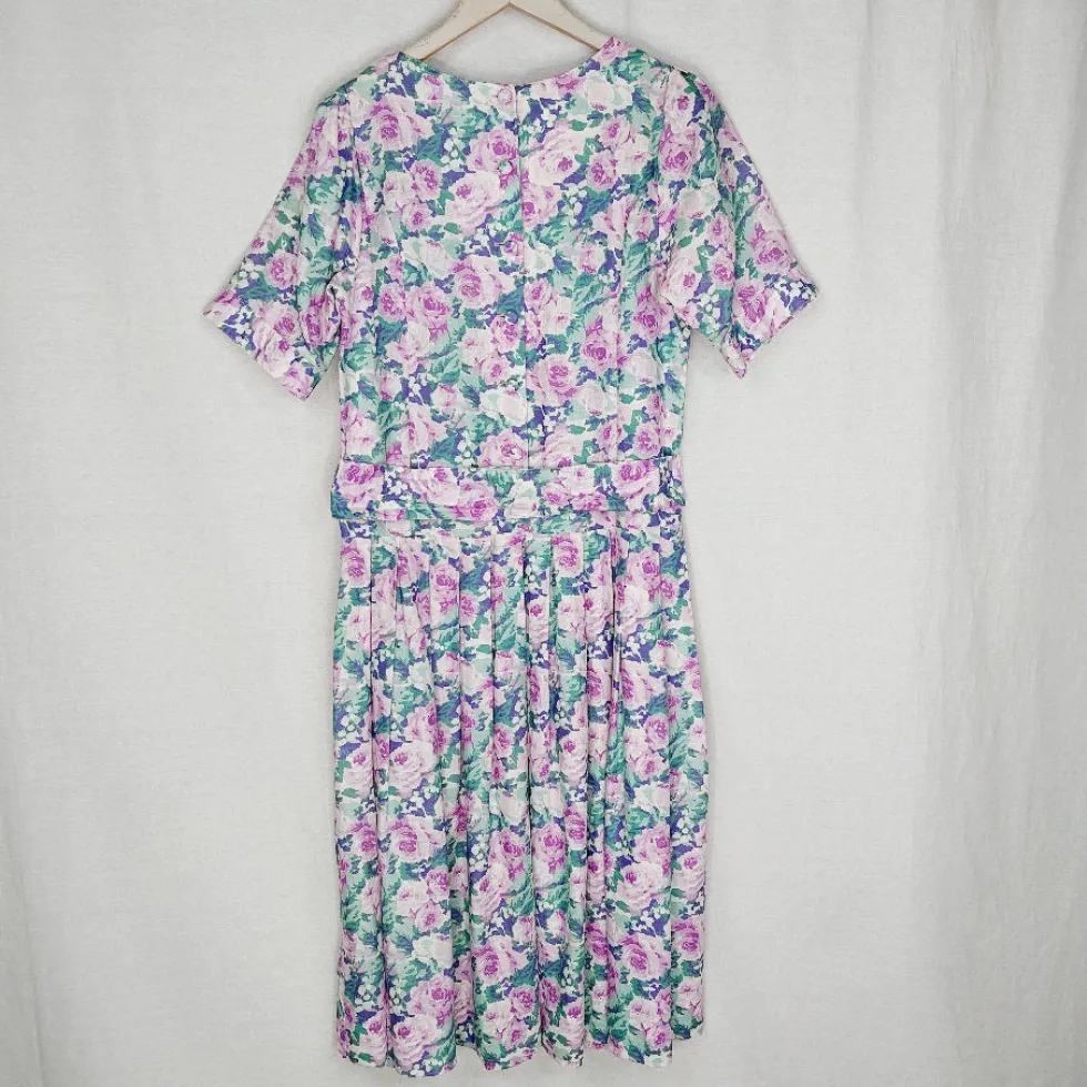 Laura Ashley pellavasekoitemekko koko 36