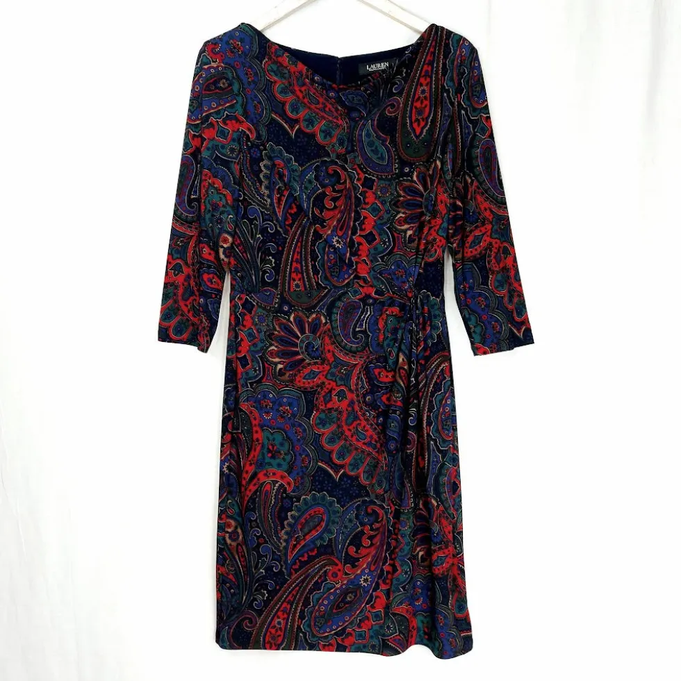 Lauren Ralph Lauren paisleykuvioinen mekko koko 36/38