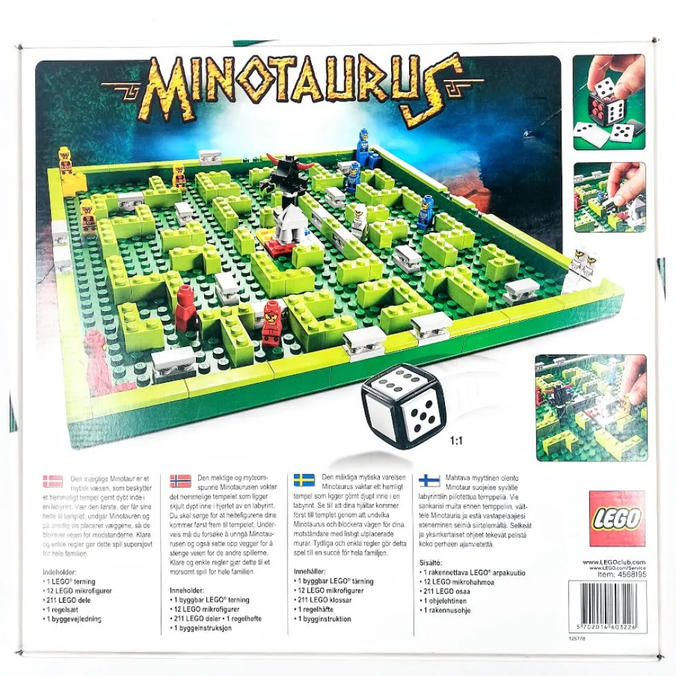 Lego Minotaurus lautapeli