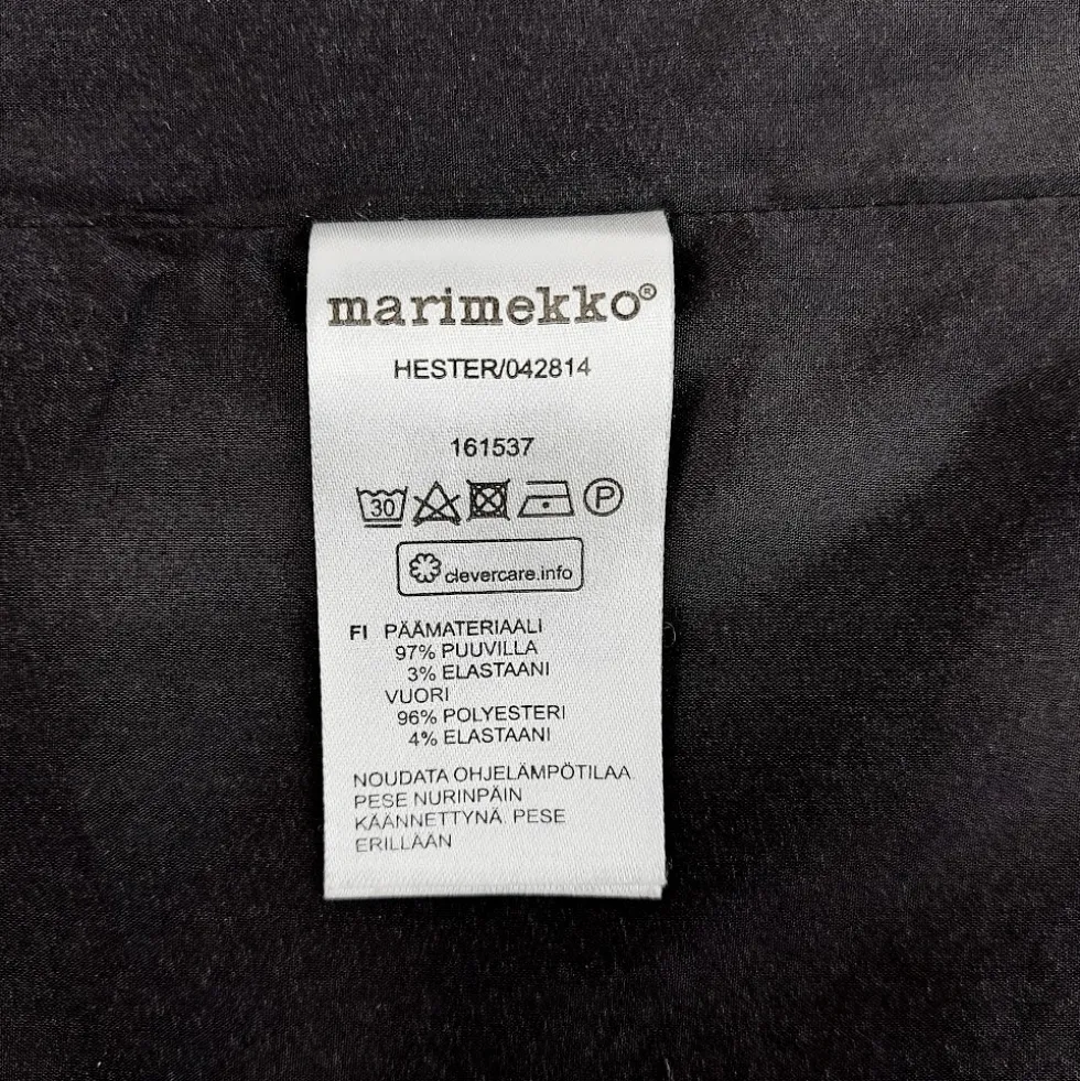 Marimekko Hester mekko koko 38