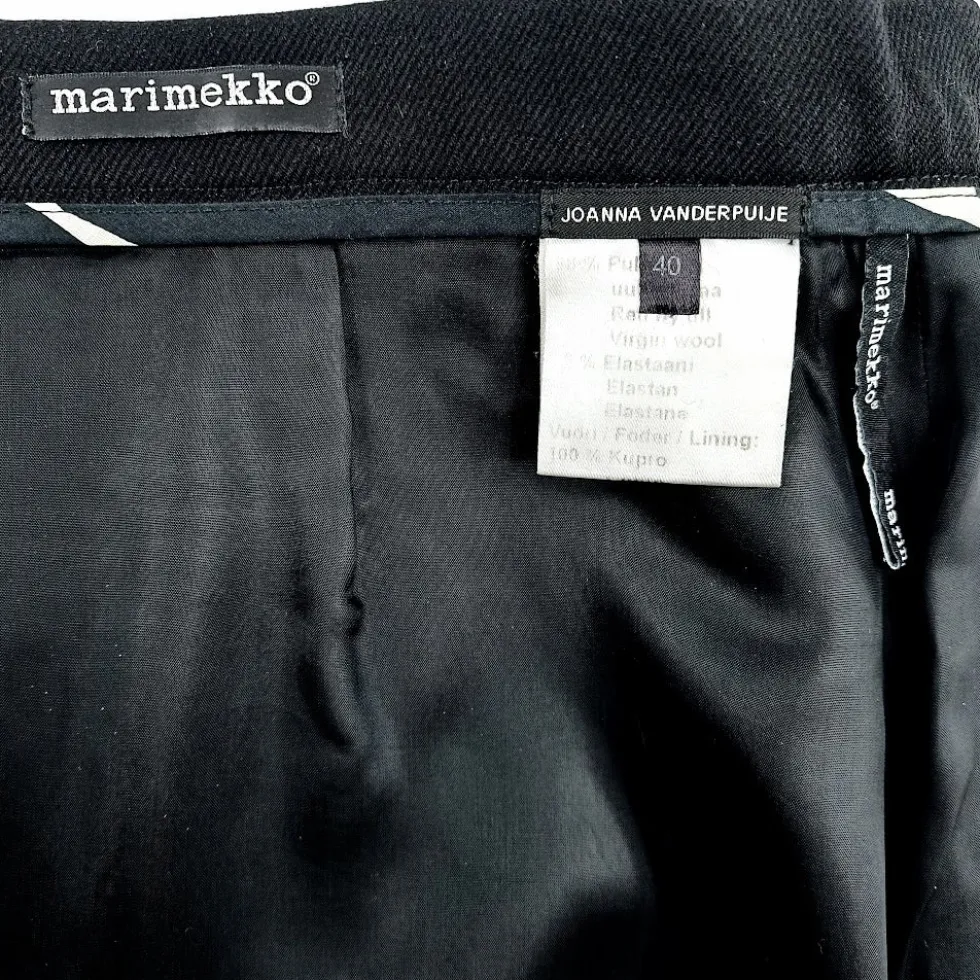 Marimekko x Joanna Vanderpuije villakangashame koko 40