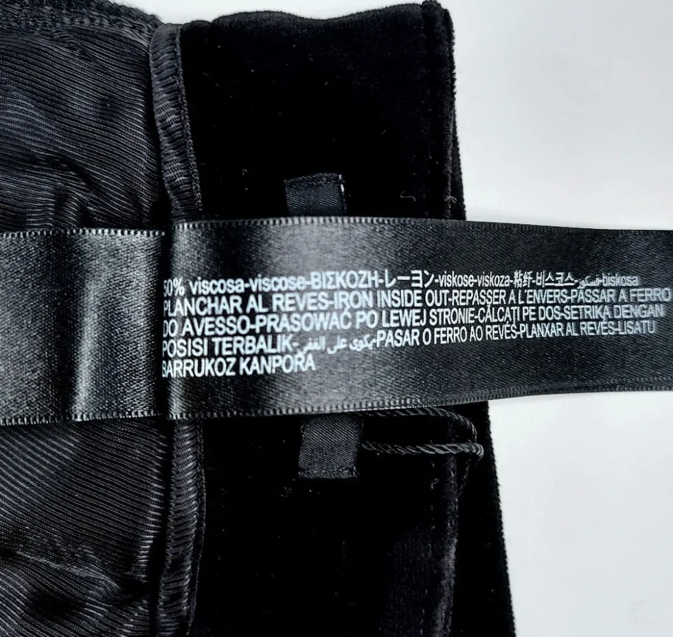 Massimo Dutti samettihousut koko 42