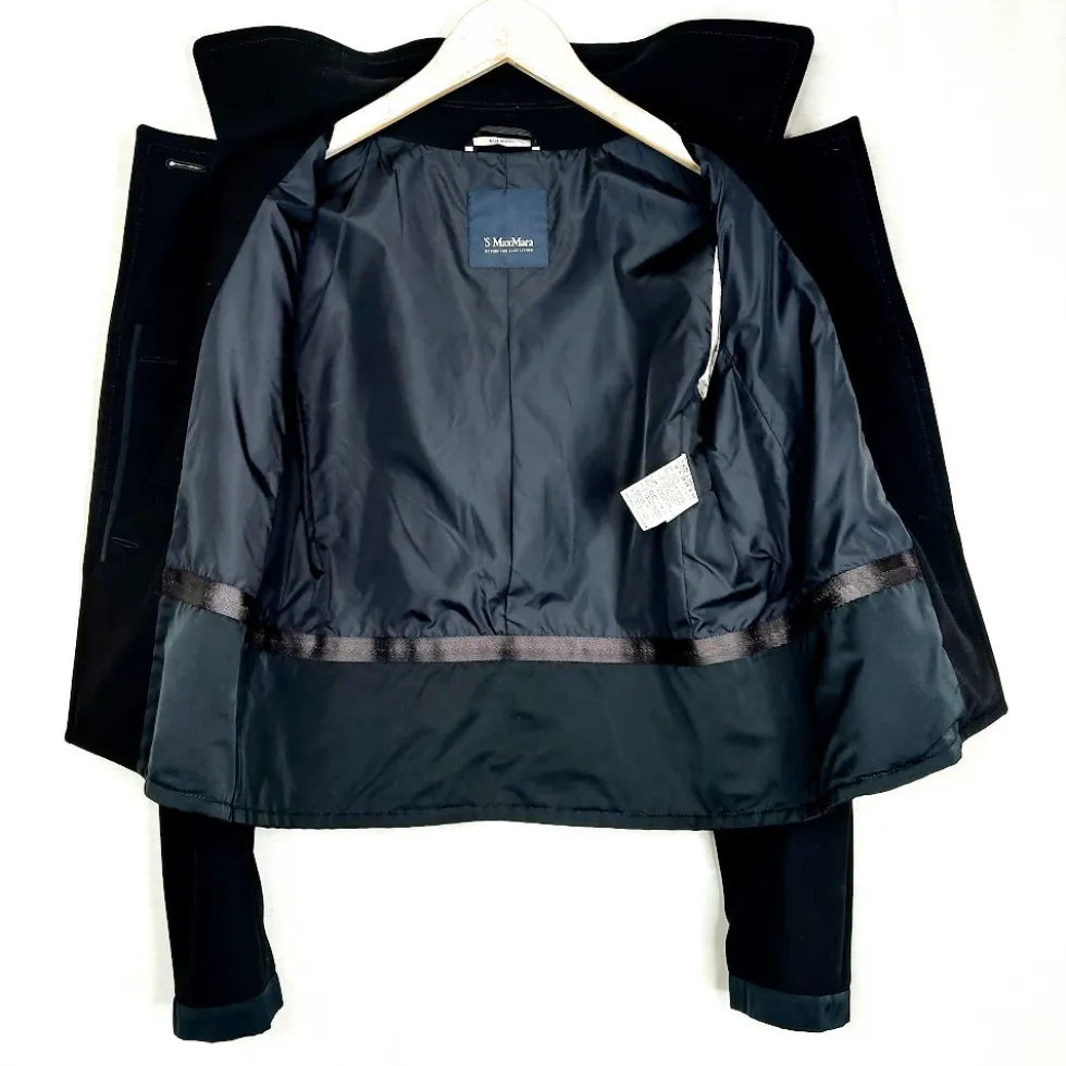 Max Mara lyhyt villakangastakki koko 36