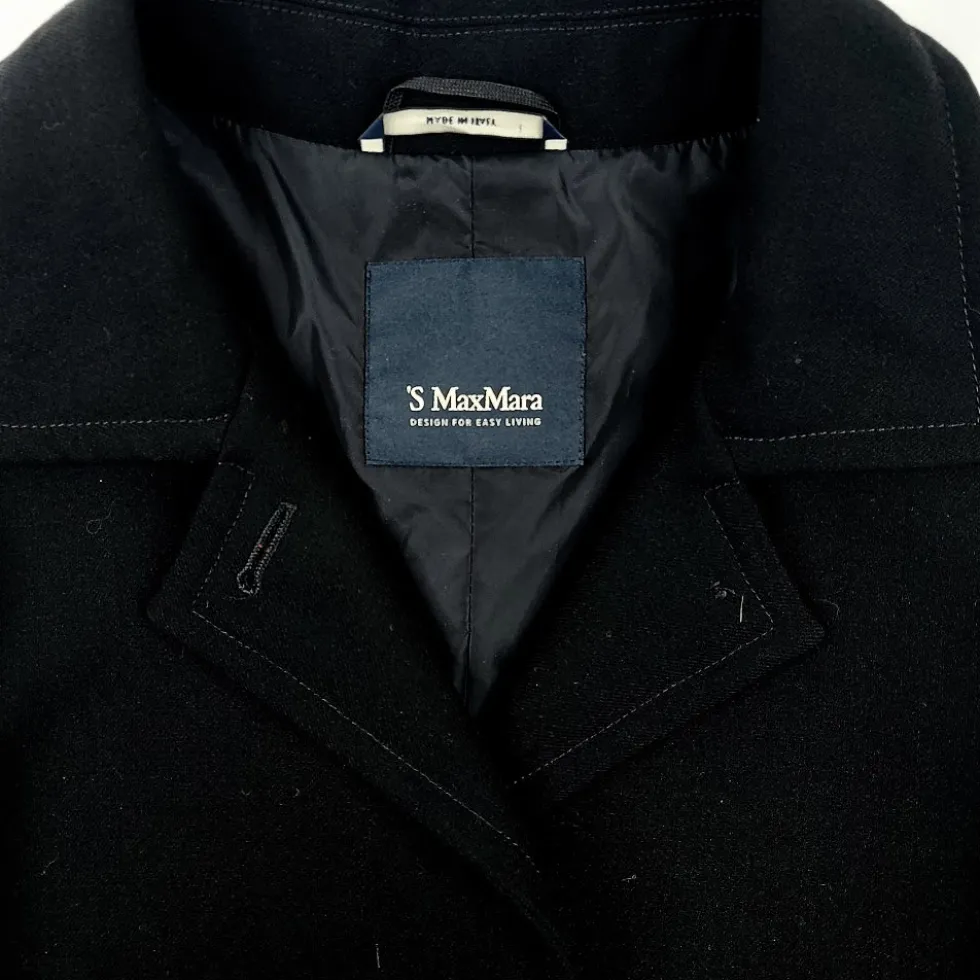 Max Mara lyhyt villakangastakki koko 36