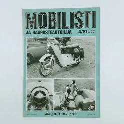 Mobilisti ja harrasteautoilija lehtiä 1 - 5 / 81