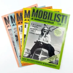 Mobilisti ja harrasteautoilija lehtiä 1 - 5 / 81