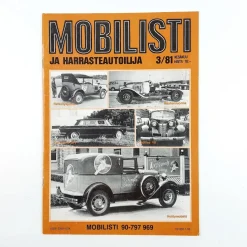 Mobilisti ja harrasteautoilija lehtiä 1 - 5 / 81