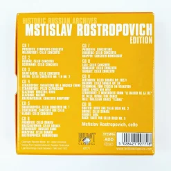 Mstislav Rostropovich Edition 10 CD set