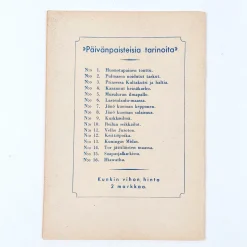 Murulurun ilmapallo -Päivänpaisteisia tarinoita N:o 5 1938