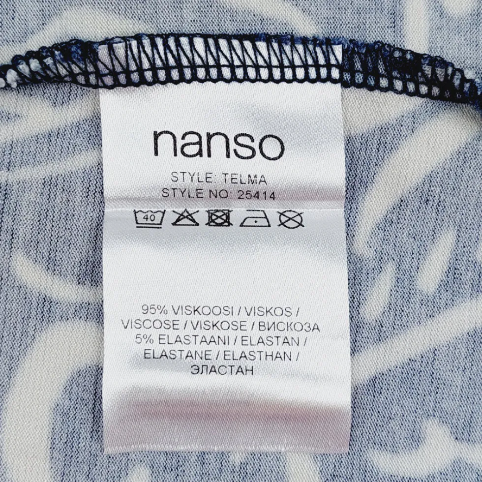 Nanso Telma trikoopusero koko M