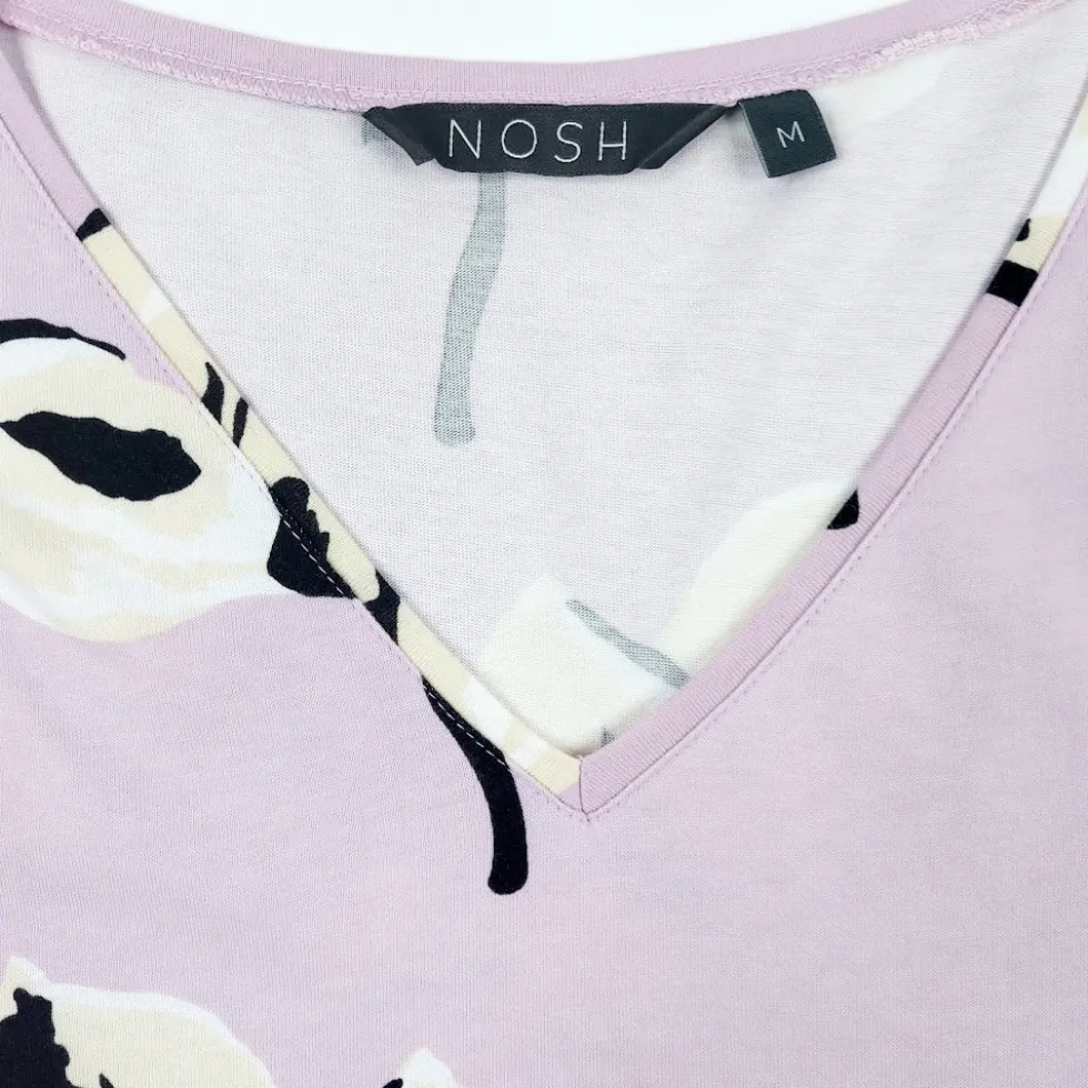 NOSH Magnolia trikoomekko vyöllä koko M