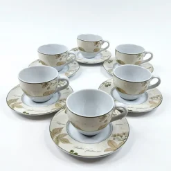Patra Stoneware kahvikuppisetti 6 kpl