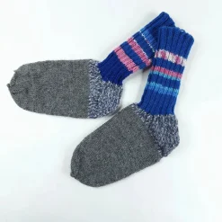 Raidalliset villasukat koko 38-40