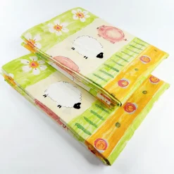 Rectella Le Pig Stripe verhot 136 x 202 cm 2 kpl
