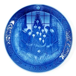 Royal Copenhagen koristelautanen Merry Christmas