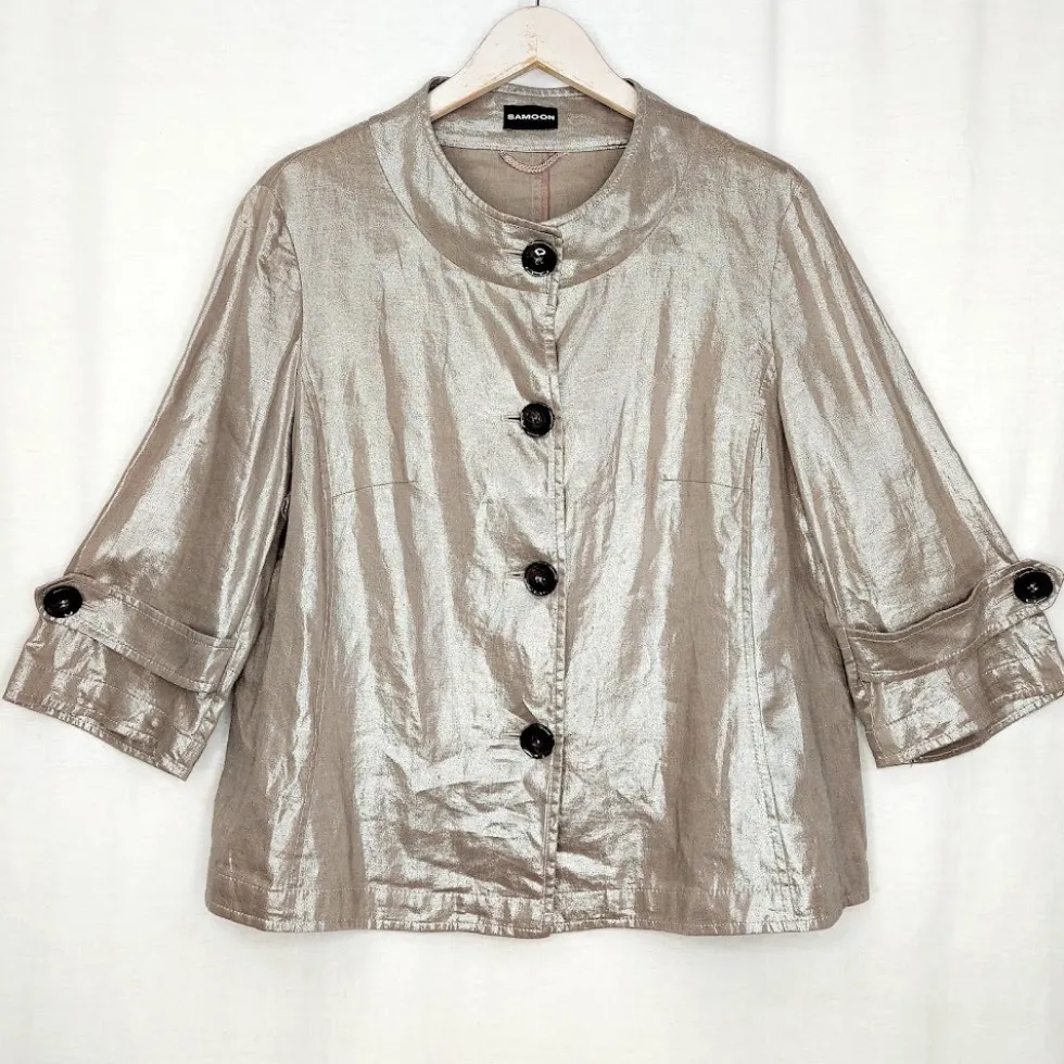 Samoon Collection pellavajakku koko 42