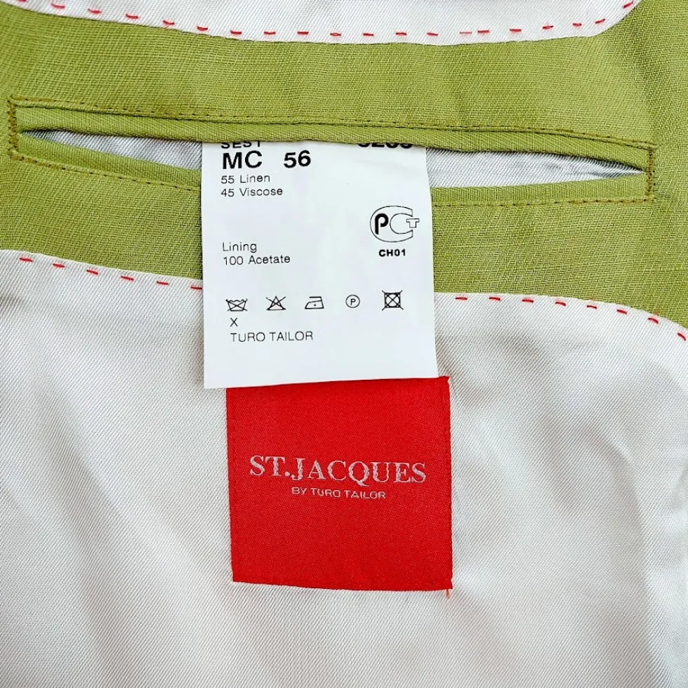 St. Jacques by Turo Tailor pellavasekoitebleiseri koko 56