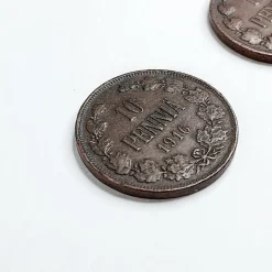 Suomen suuriruhtinaskunta 10 penniä 1916 3 kpl