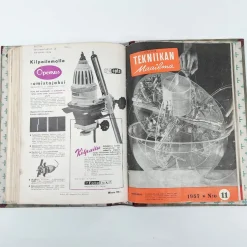 Tekniikan maailma lehtikansio 1957