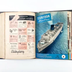 Tekniikan maailma lehtikansio 1958