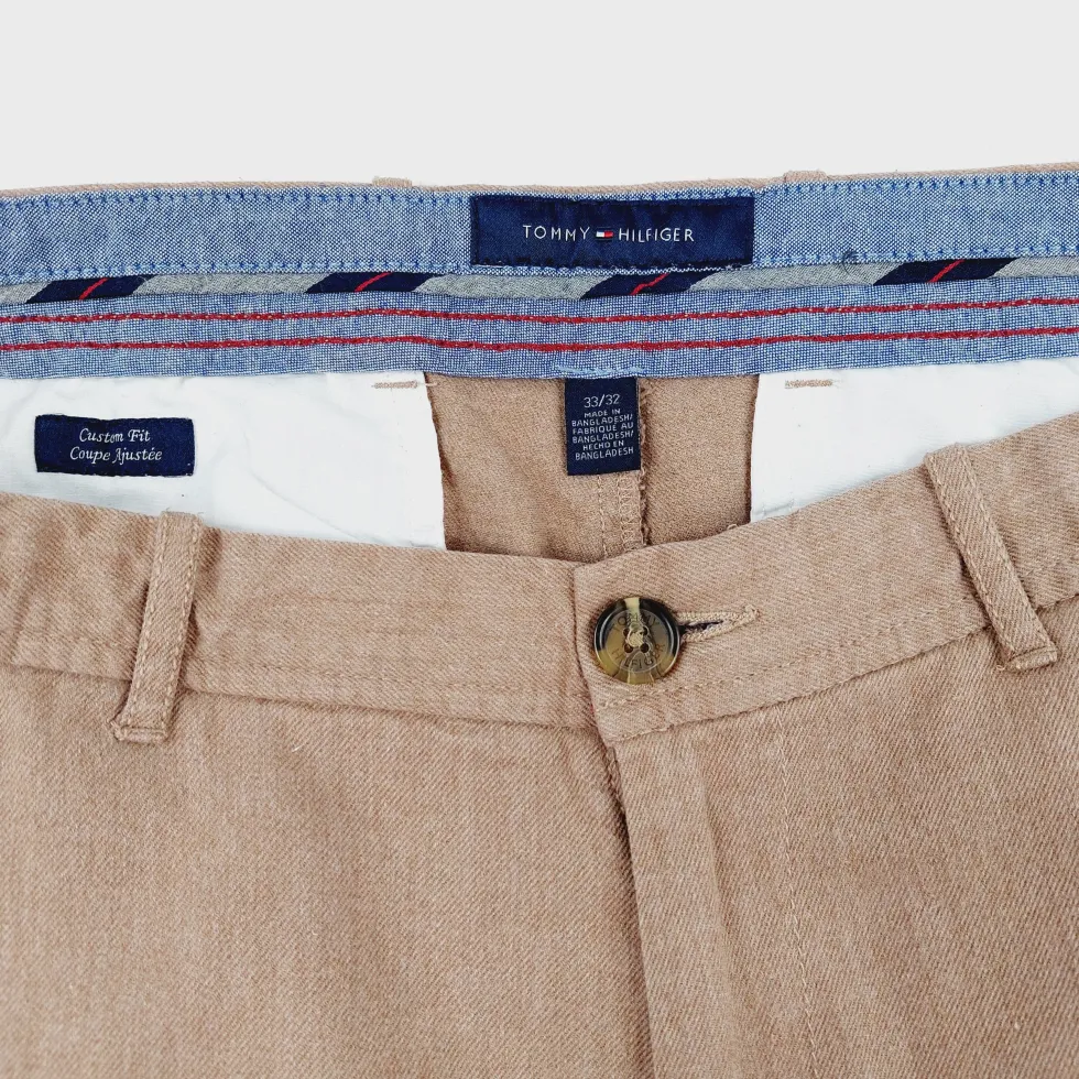 Tommy Hilfiger Custom Fit housut koko 33/32"