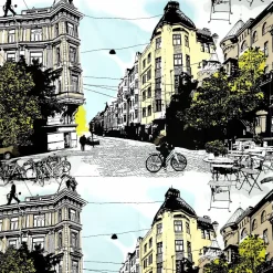 Vallila Bulevardi verho 134x310 cm