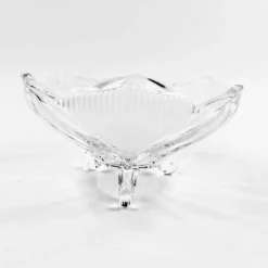 Violetta kolmijalkainen kristallikulho 15,4 cm